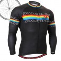 "Primary" - FIXGEAR Long Sleeve Cycling Jersey.