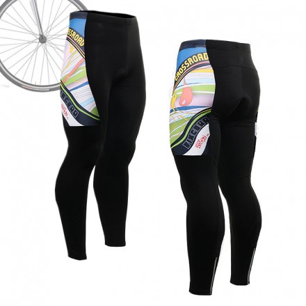 "Hallucinating Skull" - FIXGEAR Long Cycling Pants.