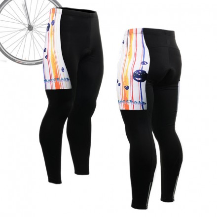 "Cintas y Fuego" - Pantalón Largo de Ciclismo FIXGEAR.