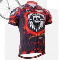 "Skull Star" - FIXGEAR Short Sleeve Cycling Jersey.