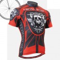 "Armadura Roja" - Maillot Ciclismo Manga Corta FIXGEAR.