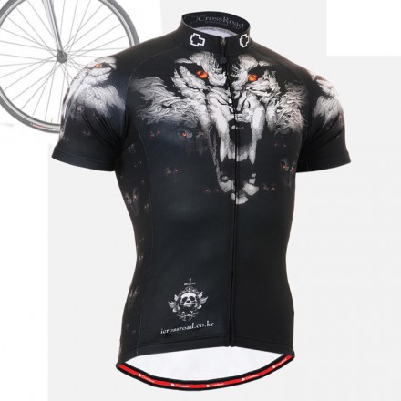"Wolf Team" - FIXGEAR Short Sleeve Cycling Jersey.