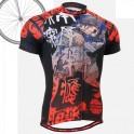 "Samurai" - FIXGEAR Short Sleeve Cycling Jersey.
