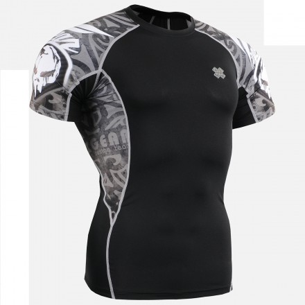 "Alien" - Camiseta Técnica de Compresión Segunda Piel Manga Corta FIXGEAR.
