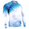 "Ice Razors" - FIXGEAR Second Skin Technical Compression Shirt .