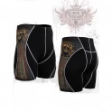 "Crossroad Skull" - FIXGEAR Second Skin Technical Compression Shorts .