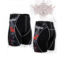 "Time Skull" - FIXGEAR Second Skin Technical Compression Shorts .