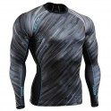 "Dark Traces" - FIXGEAR Second Skin Technical Compression Shirt .