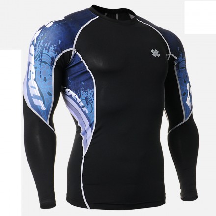 "Oleaje" - Camiseta Técnica de Compresión Segunda Piel FIXGEAR.