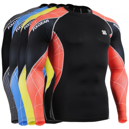 "Grids" - Camiseta Técnica de Compresión Segunda Piel FIXGEAR.