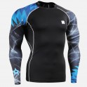 "Stellar Storm"  - FIXGEAR Second Skin Technical Compression Shirt .