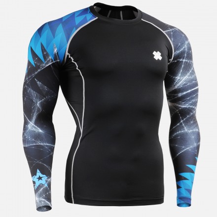 "Stellar Storm"  - FIXGEAR Second Skin Technical Compression Shirt .