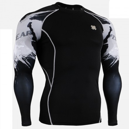 "CPDB54"  - FIXGEAR Second Skin Technical Compression Shirt .
