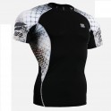 "The Net" Short Sleeve - FIXGEAR Short Sleeve Second Skin Technical Compression Shirt.