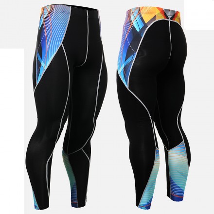 "Ribbons" - FIXGEAR Second Skin Technical Compression Tights .