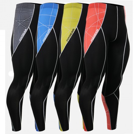 "Grids" - FIXGEAR Second Skin Technical Compression Tights .