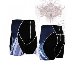 "Waves" - FIXGEAR Second Skin Technical Compression Shorts .