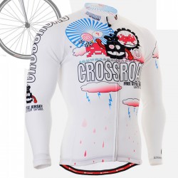 "CS2901" - FIXGEAR Long Sleeve Cycling Jersey.