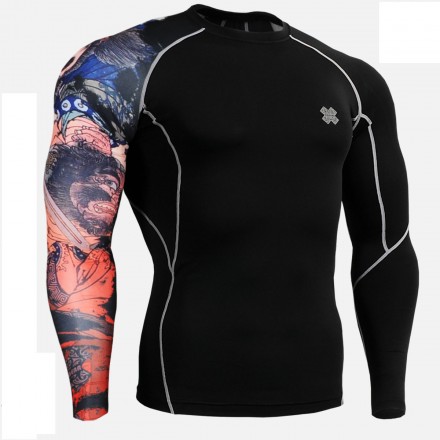 "The Warrior" - FIXGEAR Second Skin Technical Compression Shirt.