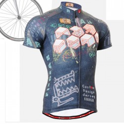 "CS1502" - FIXGEAR Short Sleeve Cycling Jersey.