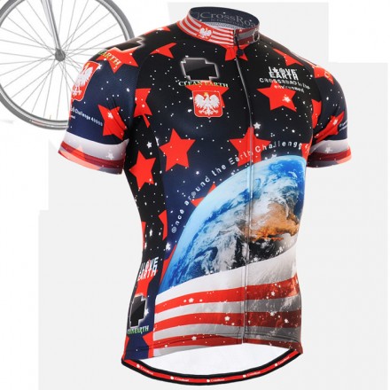"CS1002" - FIXGEAR Short Sleeve Cycling Jersey.