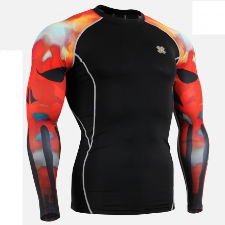 "Magma" - Camiseta Técnica de Compresión Segunda Piel FIXGEAR.