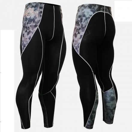 "Camouflage" - FIXGEAR Second Skin Technical Compression Tights .