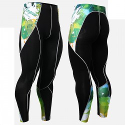 "Wounded Forrest" - FIXGEAR Second Skin Technical Compression Tights .