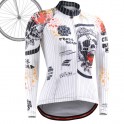 "Calavera Rayada" MUJER - Maillot Ciclismo Manga Larga FIXGEAR.