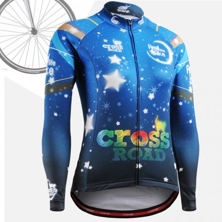 "CSW2301" MUJER - Maillot Ciclismo Manga Larga FIXGEAR.