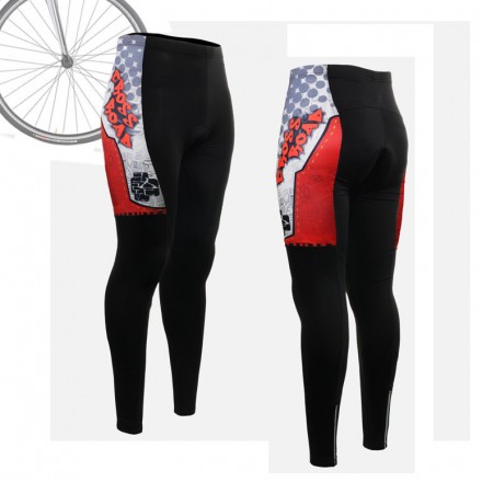 "Thorned Skull" WOMAN - FIXGEAR Long Cycling Pants.