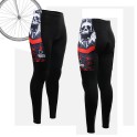"Calavera Estrellada" MUJER - Pantalón Largo de Ciclismo FIXGEAR.