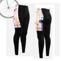 "Cintas y Fuego" MUJER - Pantalón Largo de Ciclismo FIXGEAR.