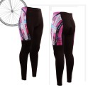 "THE SKELETON" PINK - WOMAN - FIXGEAR Long Cycling Pants.