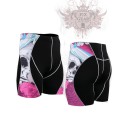 "The Skeleton" Pink - FIXGEAR Second Skin Technical Compression Shorts .
