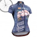 "CSW1502" WOMAN - FIXGEAR Long Sleeve Cycling Jersey.