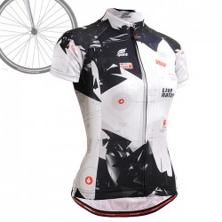 "Live Nature" WOMAN - FIXGEAR Short Sleeve Cycling Jersey.