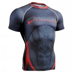 "Icarus" Short Sleeve - FIXGEAR Second Skin Technical Compression Shirt .