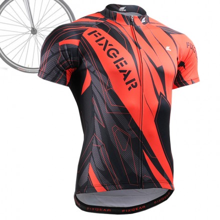 "Astillas" - Maillot Ciclismo Manga Corta FIXGEAR.