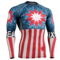"Americanada"  FULL - FIXGEAR Second Skin Technical Compression Shirt .