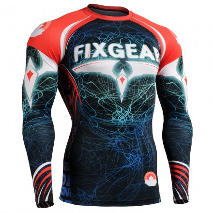 "Light Pilot"  FULL - FIXGEAR Second Skin Technical Compression Shirt .