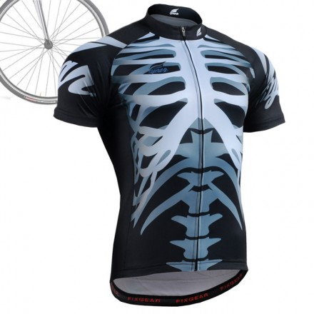 "BONES" - FIXGEAR Short Sleeve Cycling Jersey.