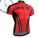 "DEAD RED" - FIXGEAR Short Sleeve Cycling Jersey.