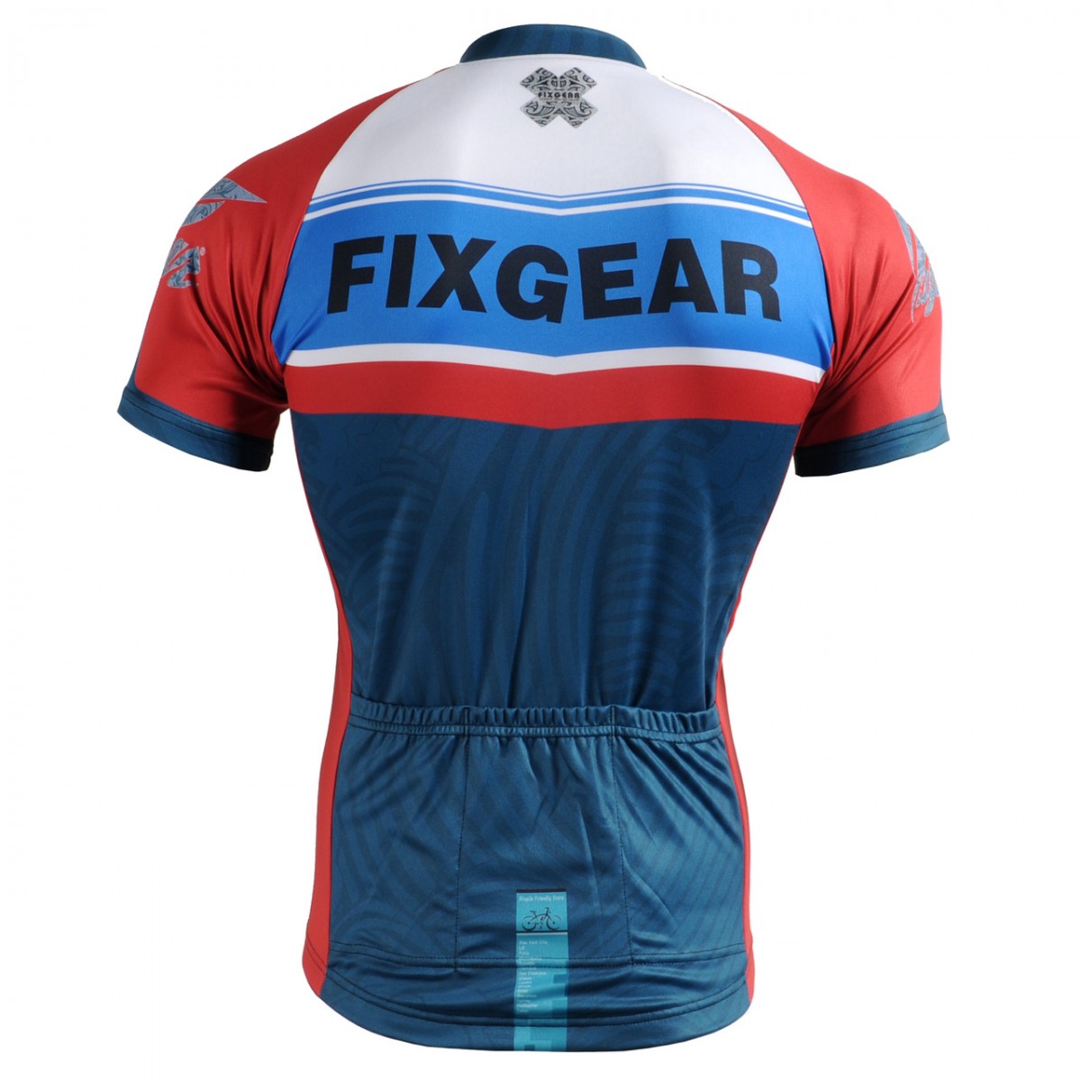 "CS7702" FIXGEAR Short Sleeve Cycling Jersey.