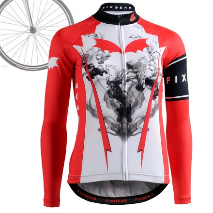 "INK FLOW" MUJER - Maillot Ciclismo Manga Larga FIXGEAR.