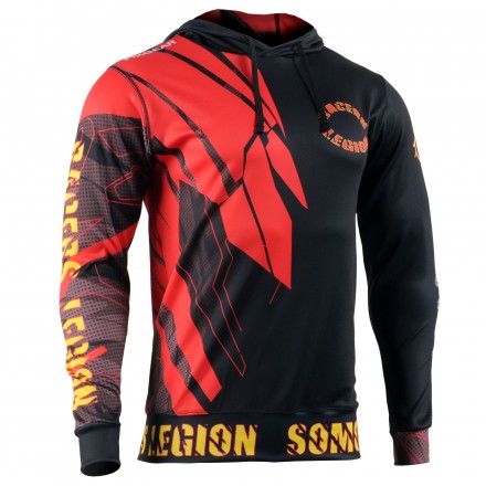 Sudadera Técnica Con Capucha RACERS LEGION OCR - Correr/Entrenar/Casual FIXGEAR.