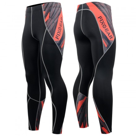 "Splinters" - FIXGEAR Second Skin Technical Compression Tights .