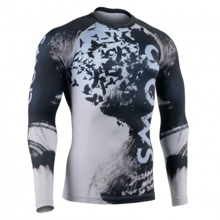 "RAVIN DARKNESS" - FIXGEAR Second Skin Technical Compression Shirt.