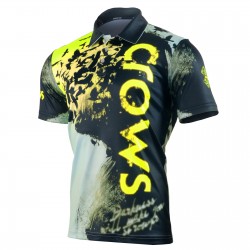 "RAVIN DARKNESS" - FIXGEAR Short Sleeve 3 Button Casual & Technical Polo