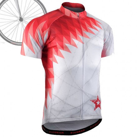 "CUCHILLAS DE FUEGO" - Maillot Ciclismo Manga Corta FIXGEAR.